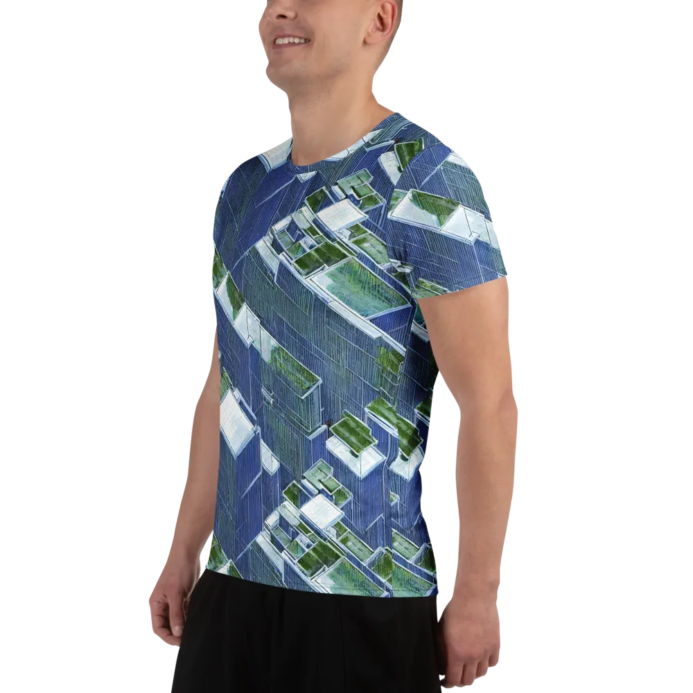 Urban Eden on Men's Athletic T-Shirt — Left