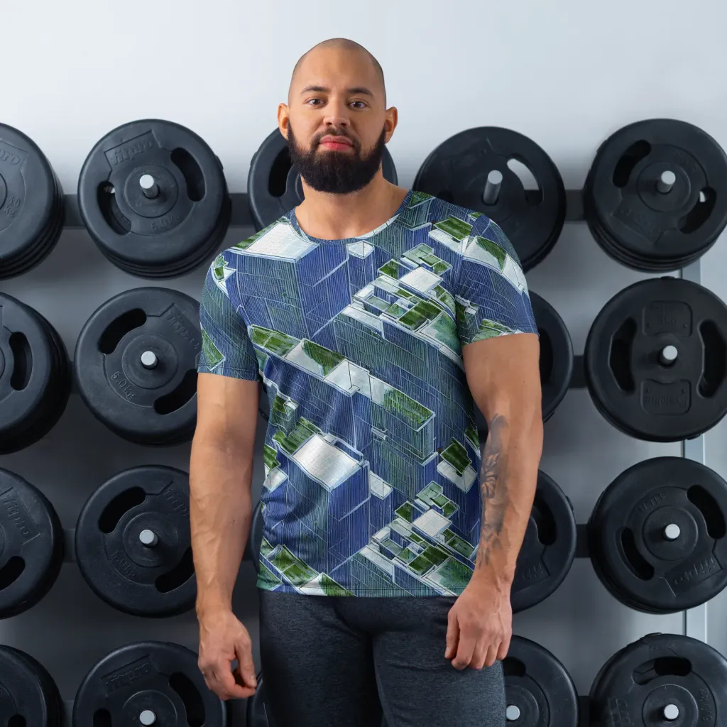 Urban Eden on Men's Athletic T-Shirt — Front