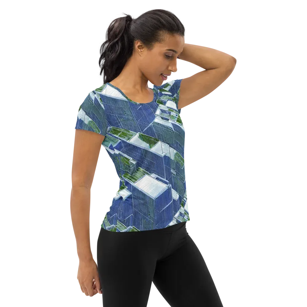 Urban Eden on Women's Athletic T-Shirt — Right