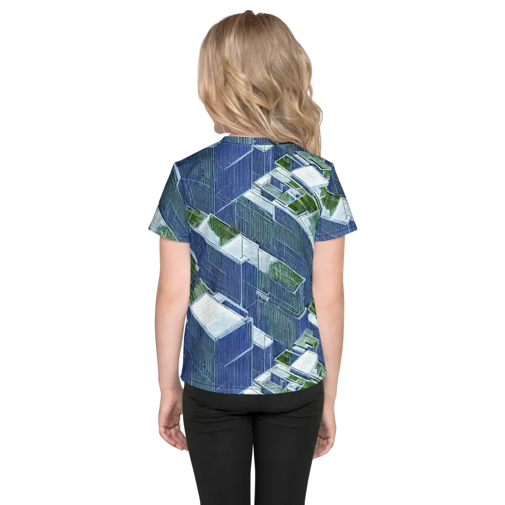 Urban Eden on Kids Crew Neck T-Shirt — Back