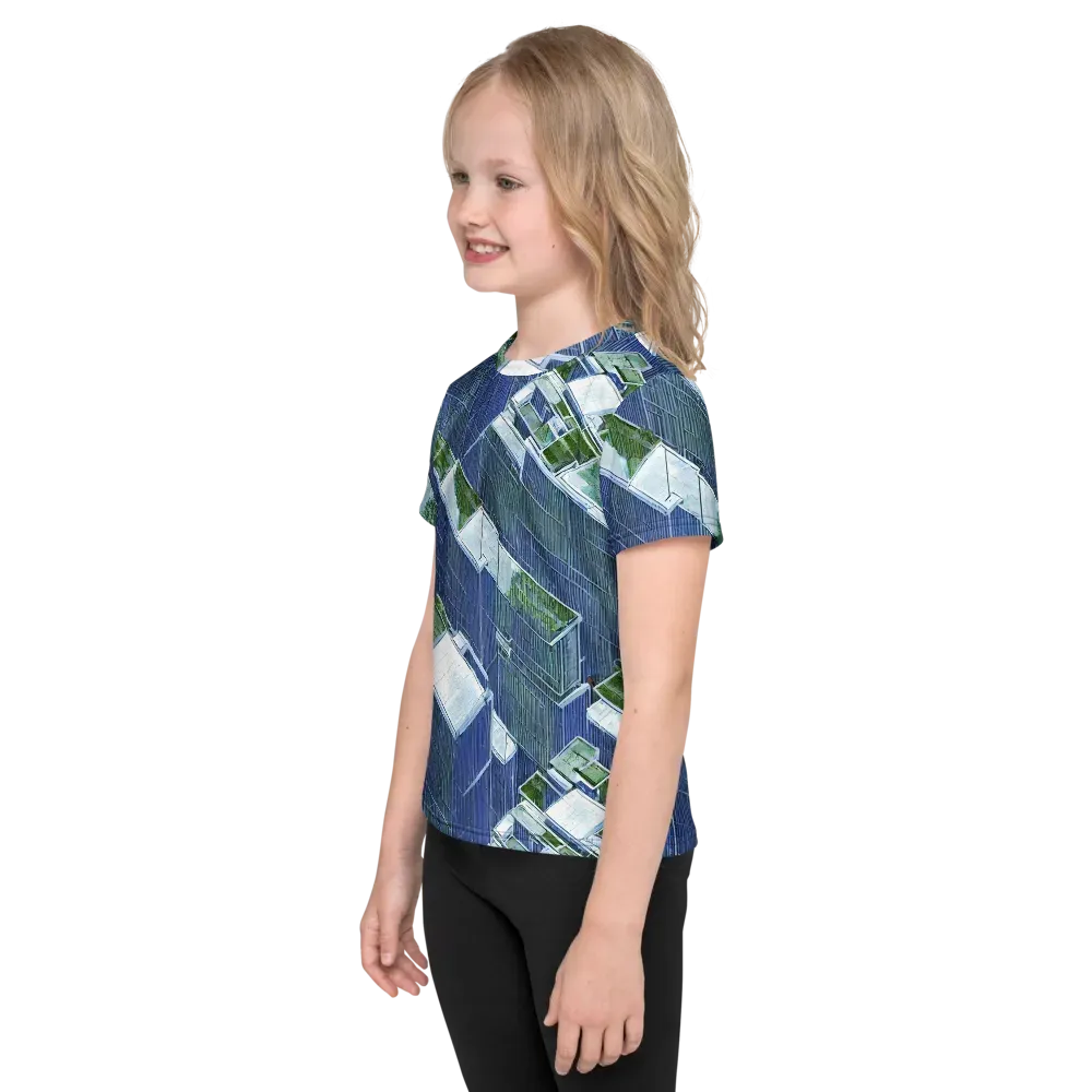 Urban Eden on Kids Crew Neck T-Shirt — Left