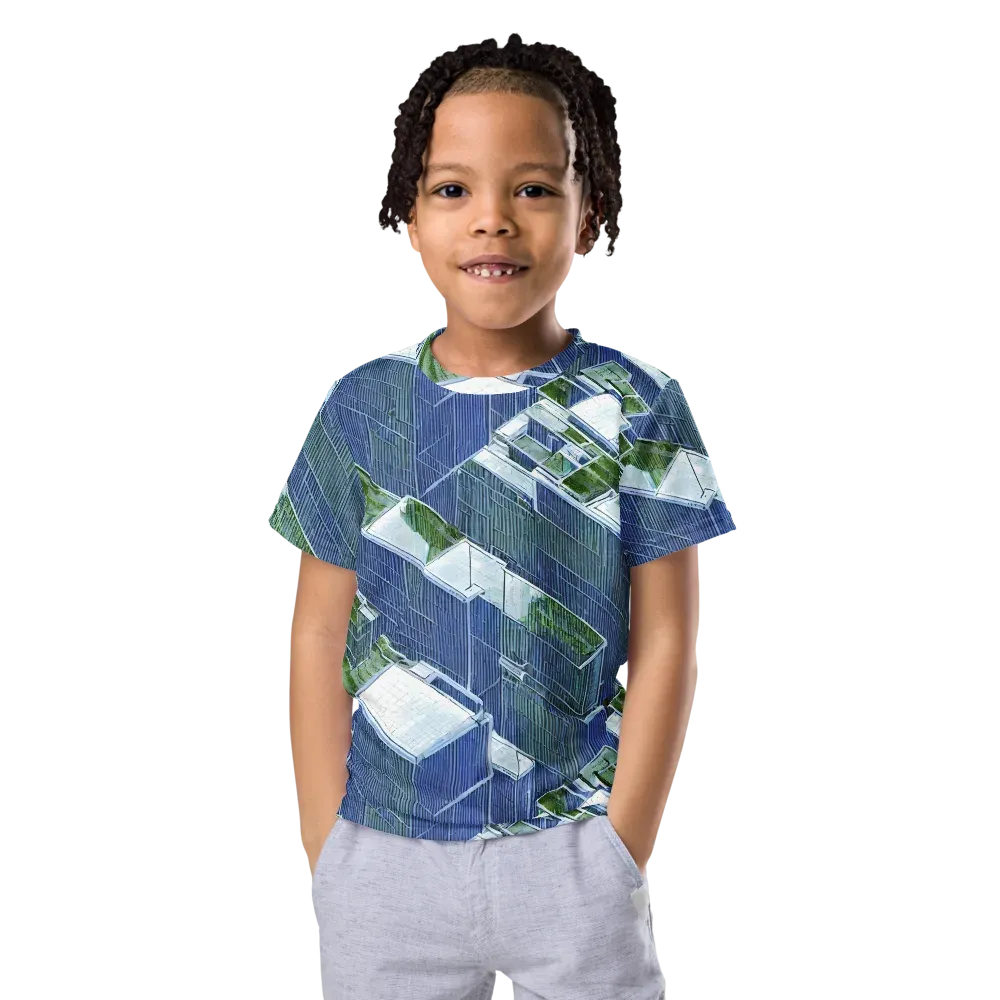 Urban Eden on Kids Crew Neck T-Shirt — Front