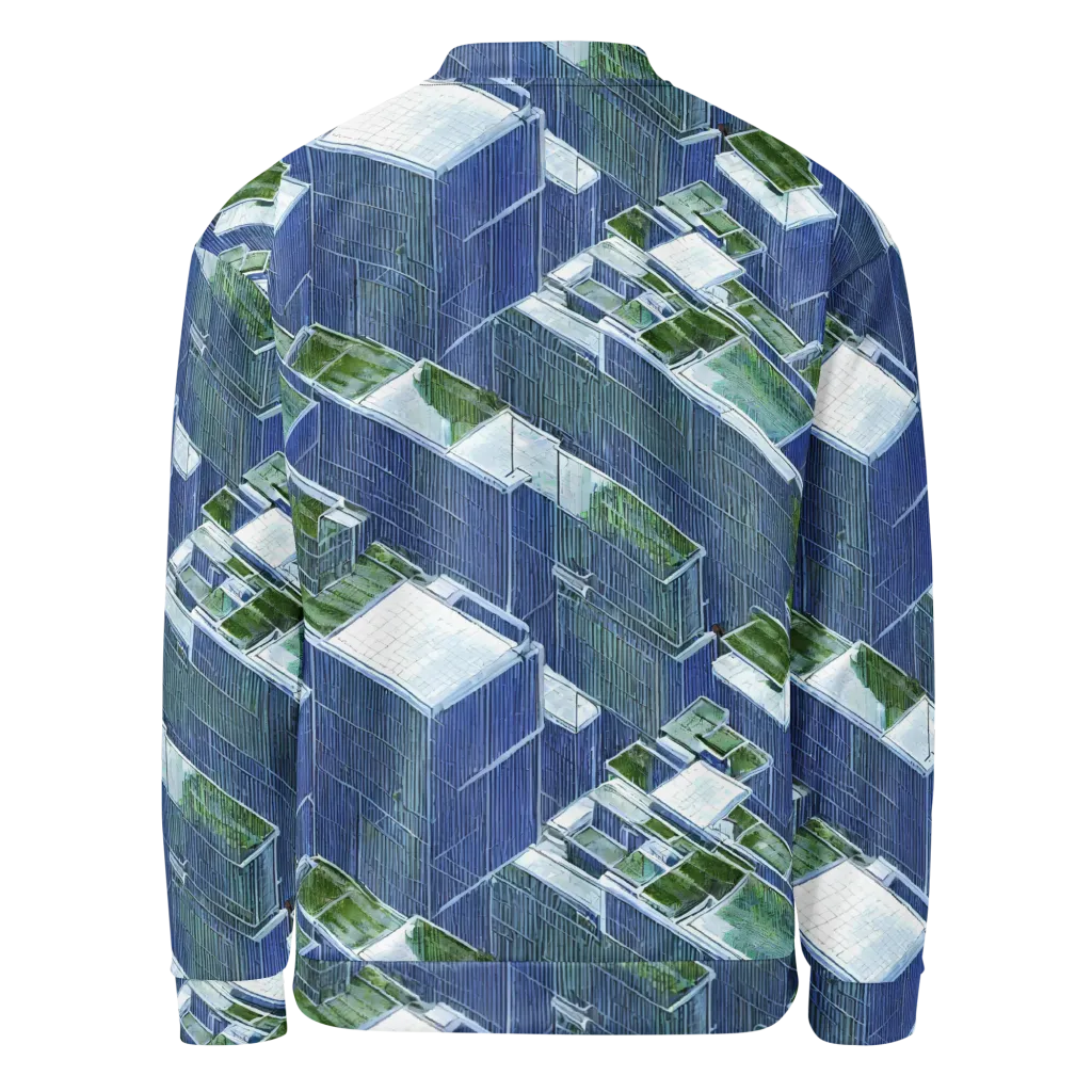 Urban Eden on Bomber Jacket — Back