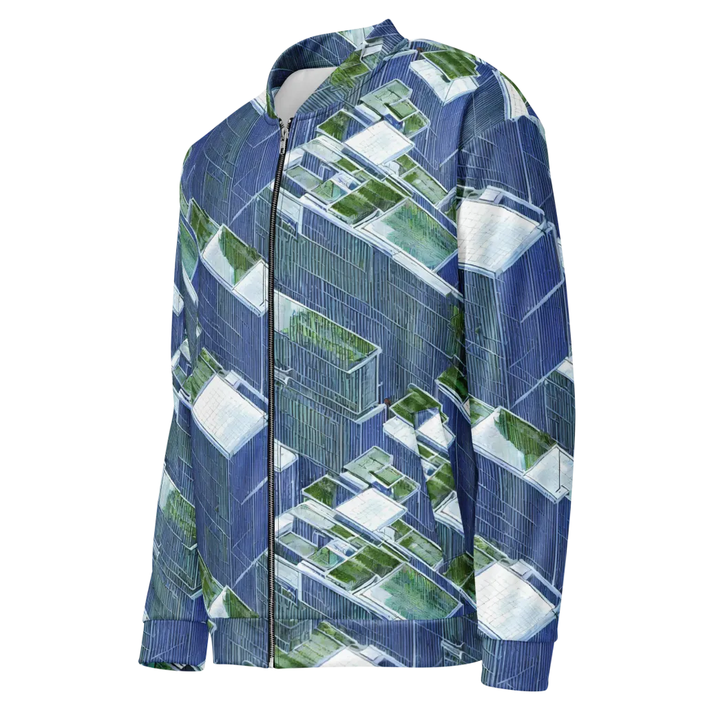 Urban Eden on Bomber Jacket — Left Front
