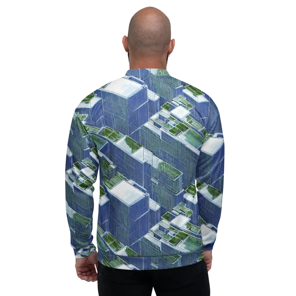 Urban Eden on Bomber Jacket — Back