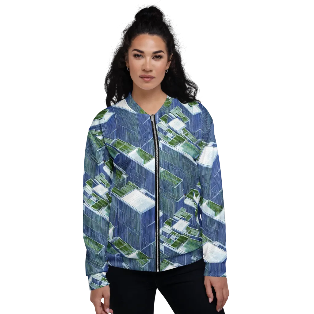 Urban Eden on Bomber Jacket — Front