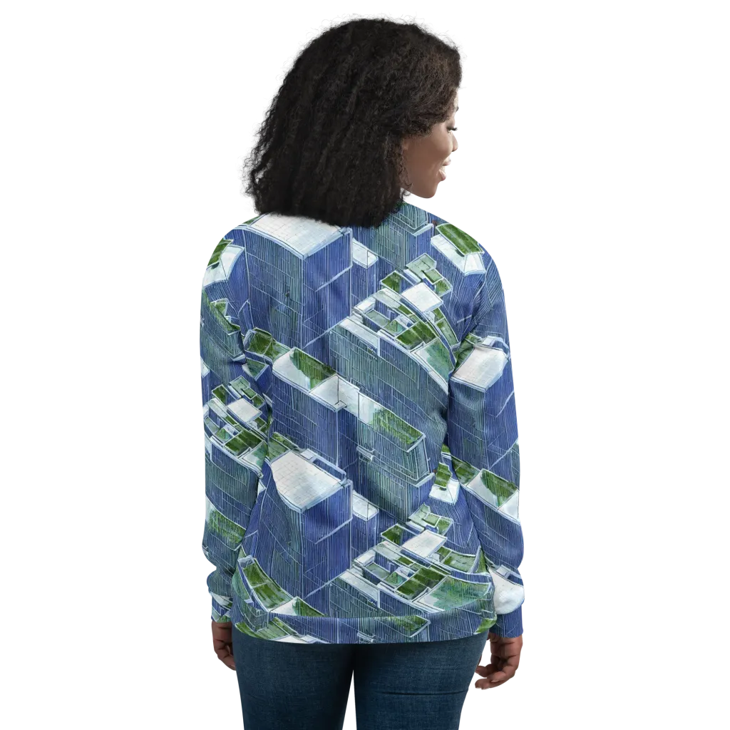 Urban Eden on Bomber Jacket — Back