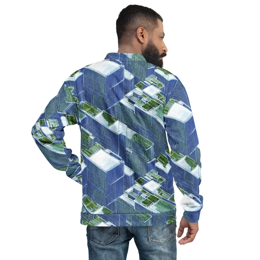 Urban Eden on Bomber Jacket — Back