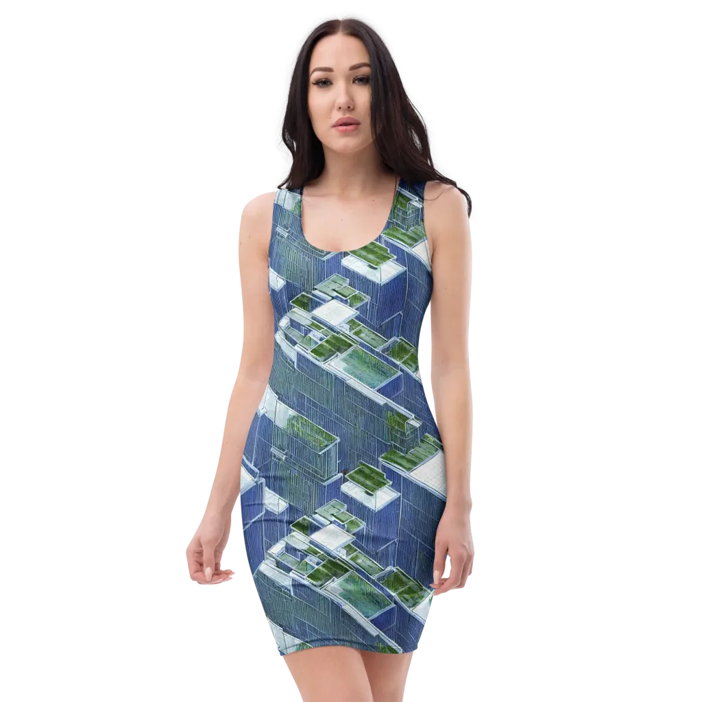 Urban Eden on Bodycon Dress — Front