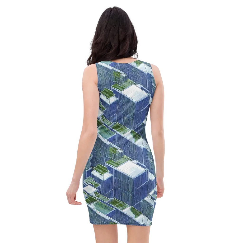 Urban Eden on Bodycon Dress — Back