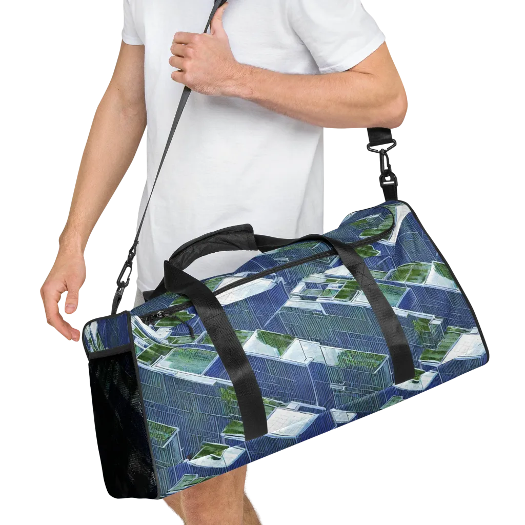 Urban Eden on Duffle Bag — Right Front