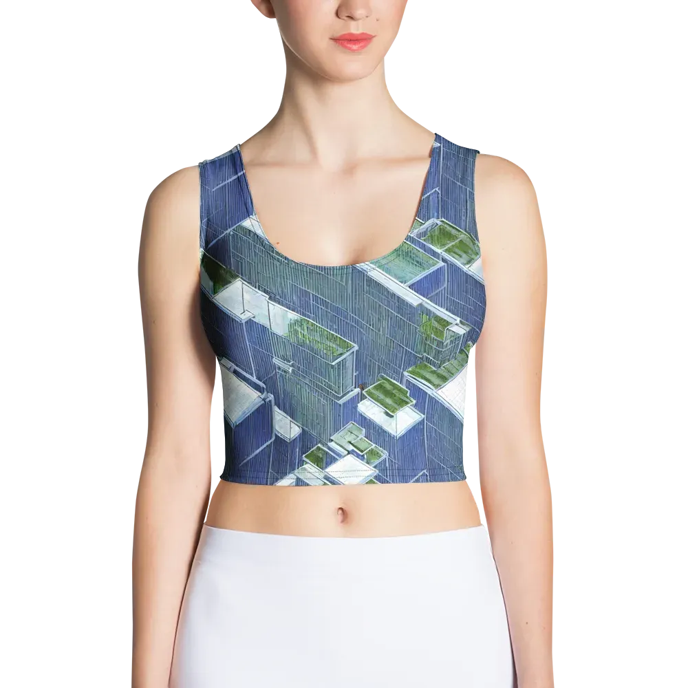 Urban Eden on Crop Top — Front