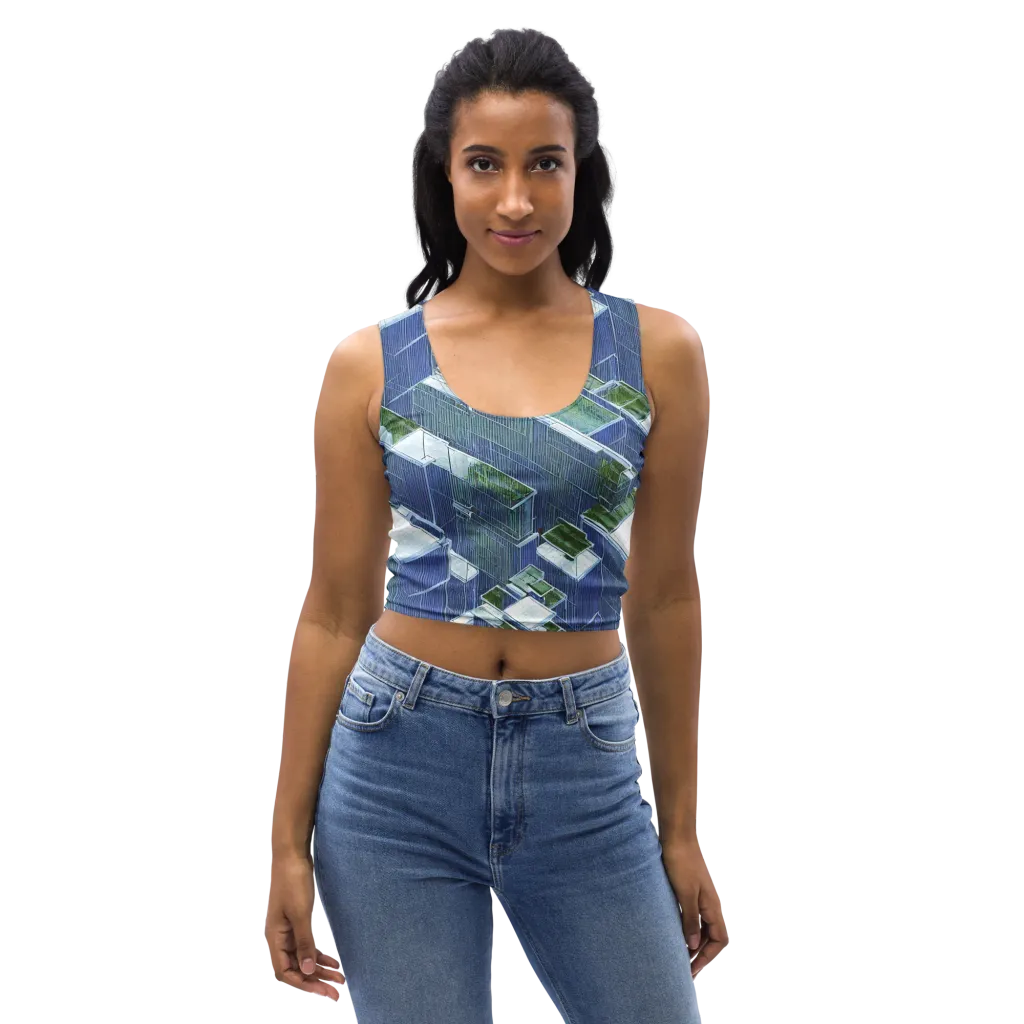 Urban Eden on Crop Top — Front