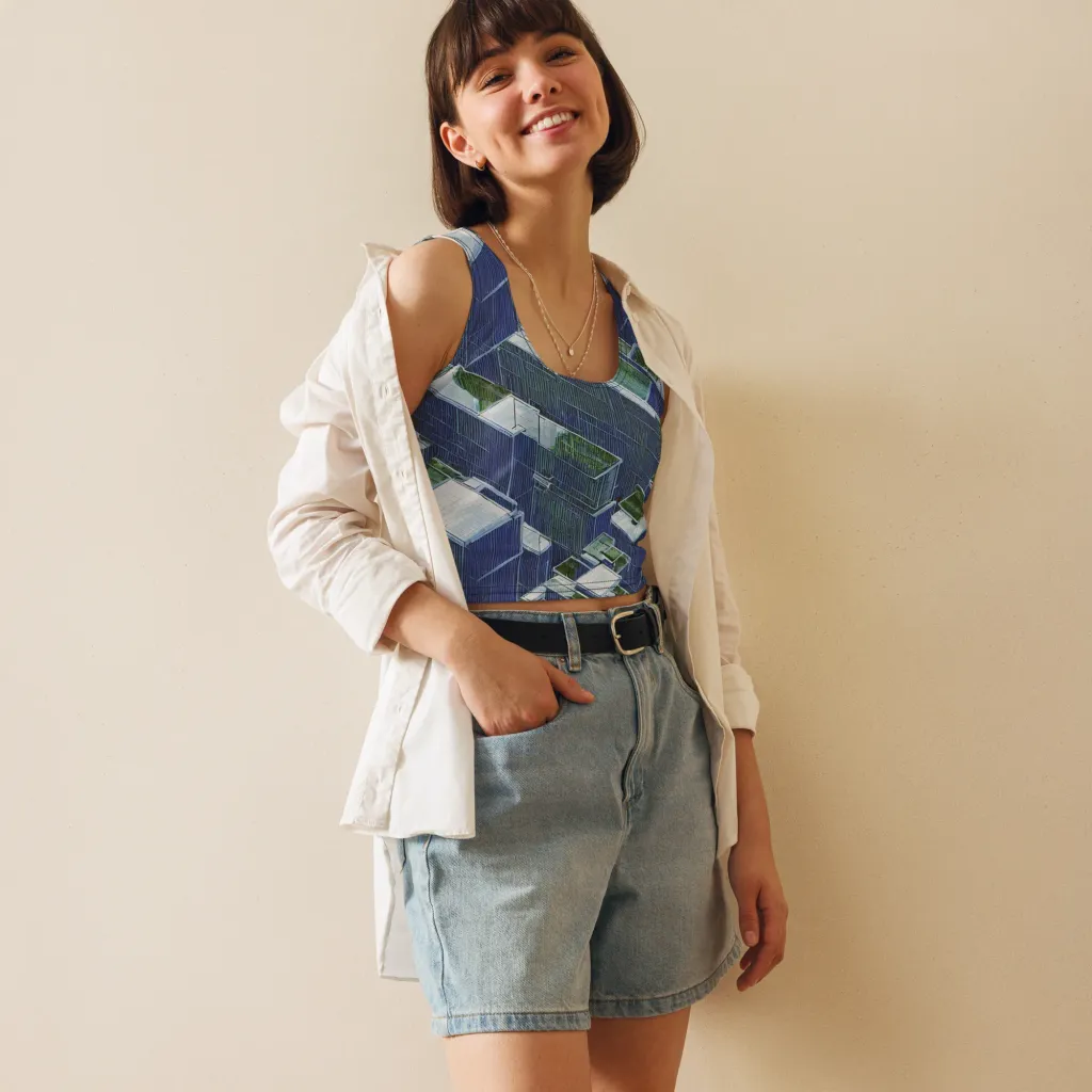 Urban Eden on Crop Top — Front