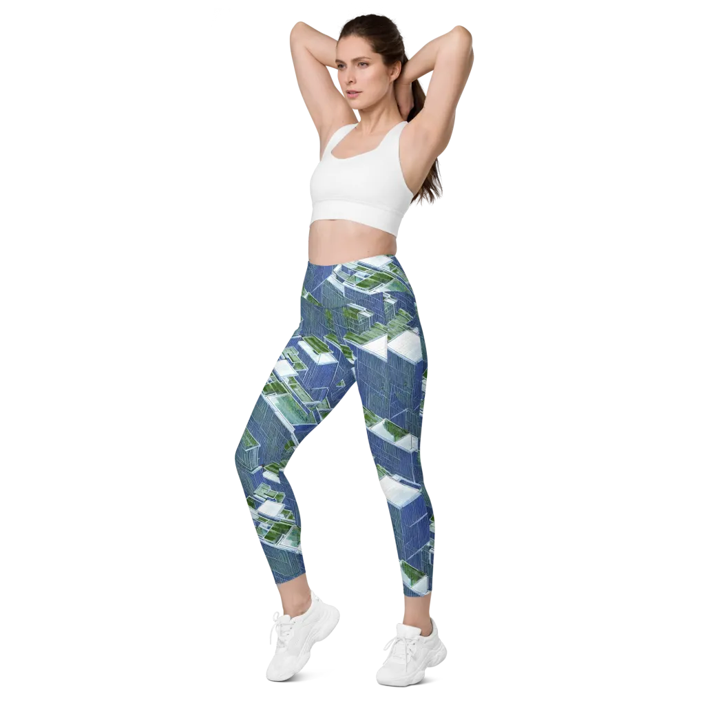 Urban Eden on Leggings with Pockets — Left Front