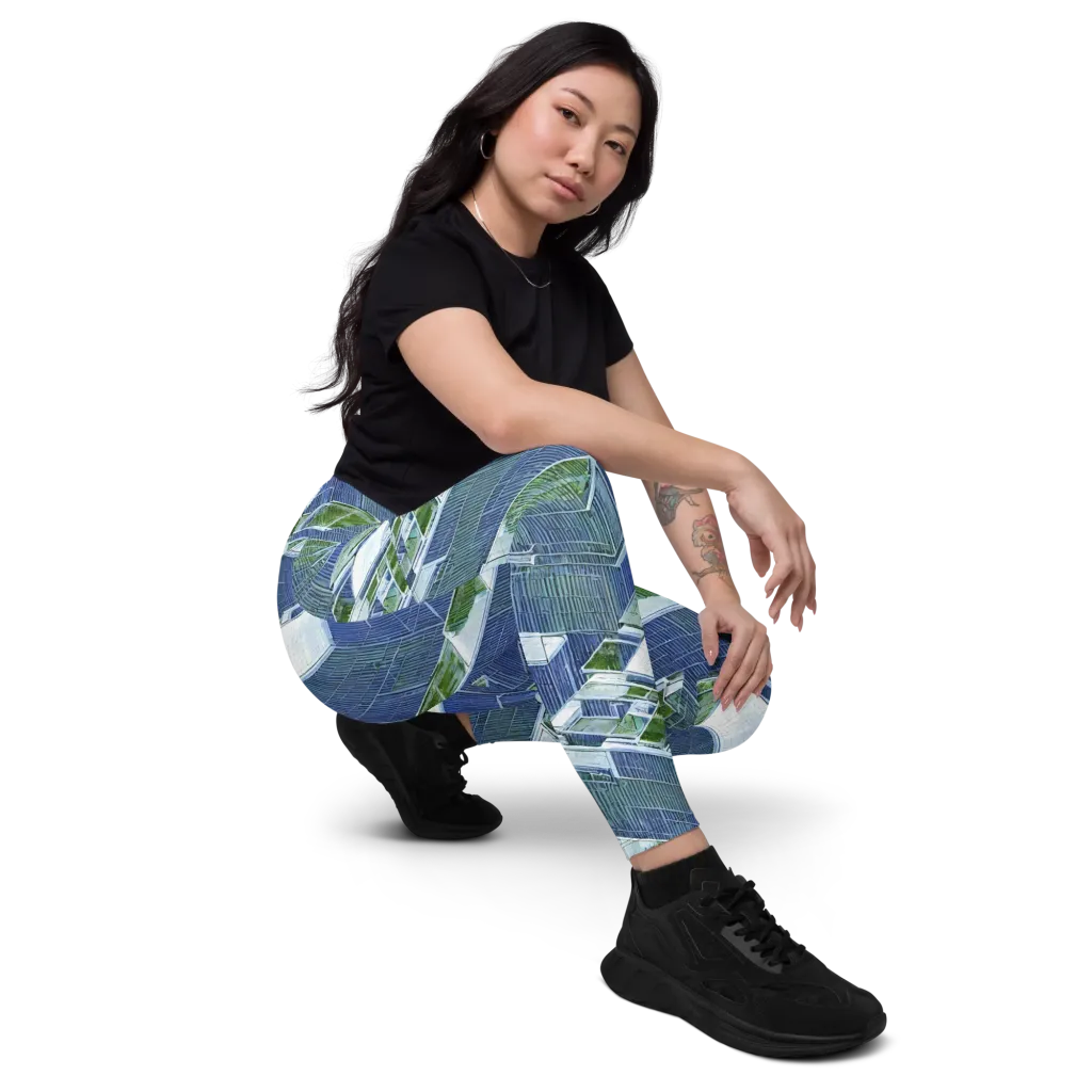 Urban Eden on Leggings with Pockets — Right Front