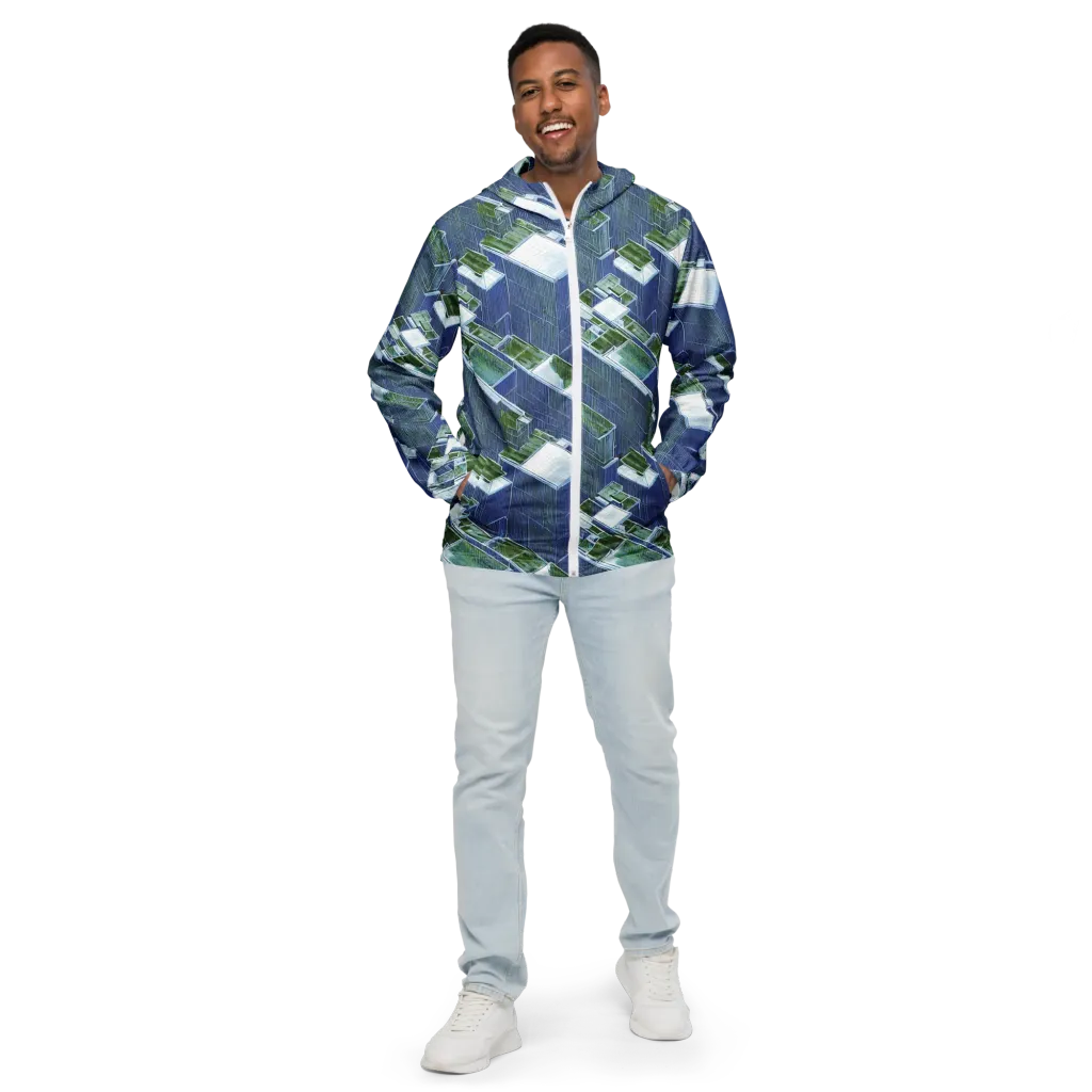 Urban Eden on Men's Windbreaker — Front