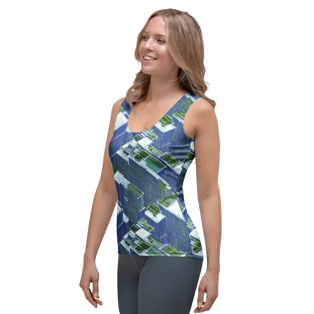 Urban Eden on Women's Tank Top — Left Front
