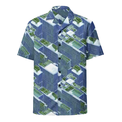 Urban Eden on a Button Shirt