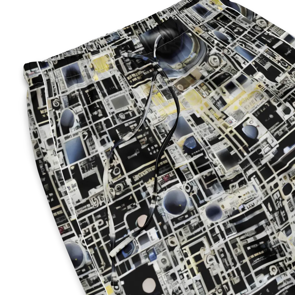 Midnight Control Grid on Women's Pajama Pants — Product details