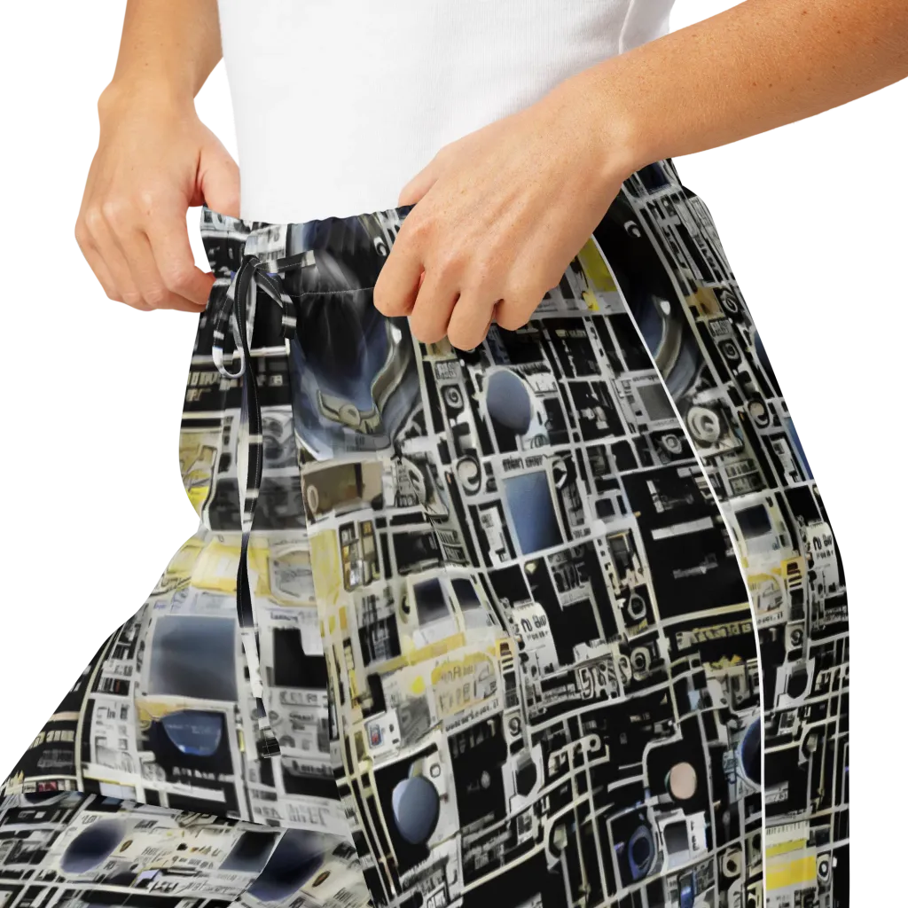 Midnight Control Grid on Women's Pajama Pants — Product details