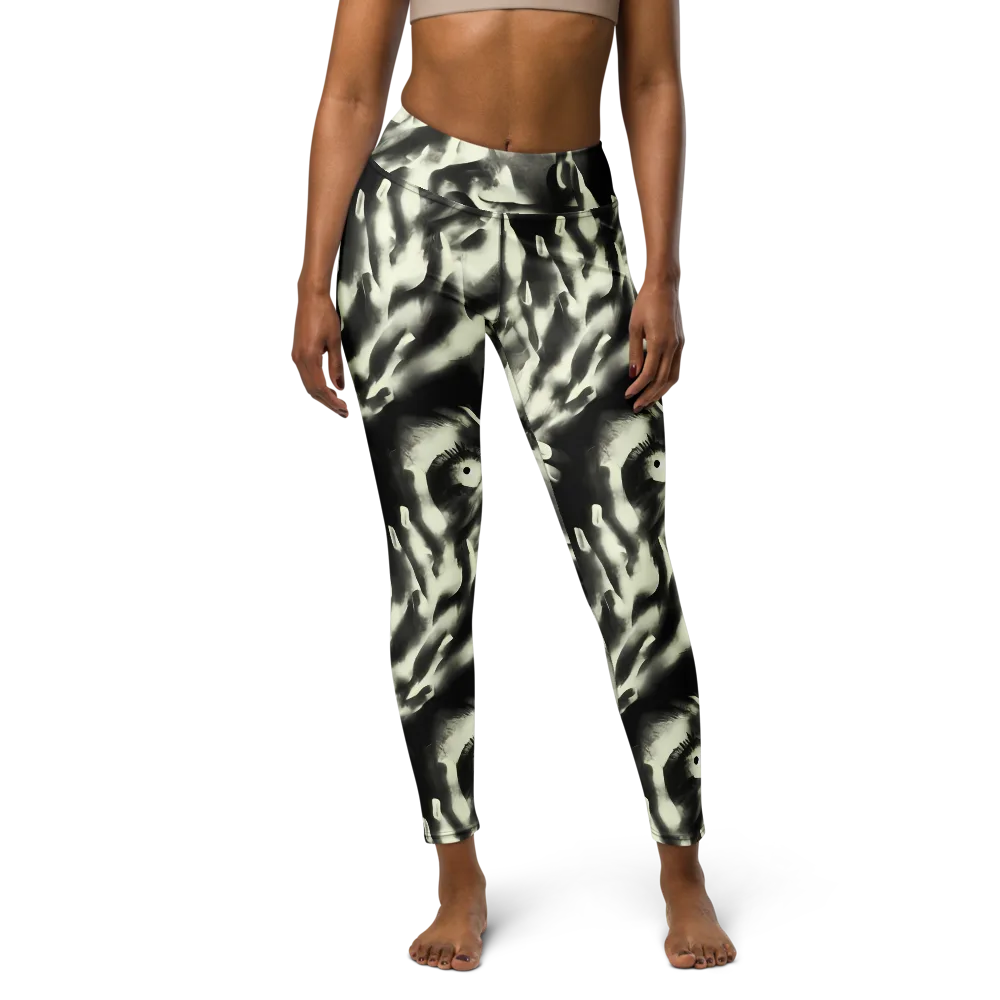 Shadowed Mystique on Yoga Leggings — Front