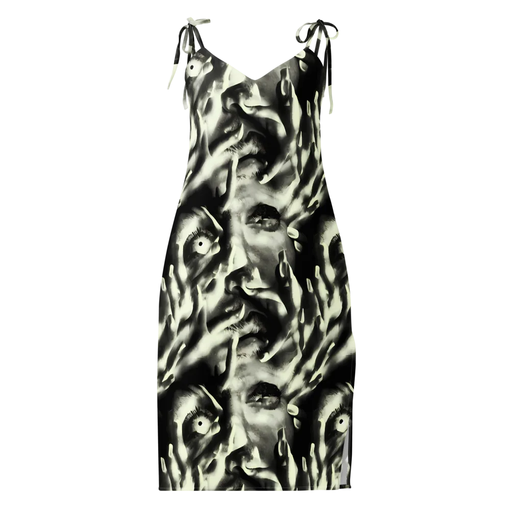 Shadowed Mystique on Slip Dress — Front