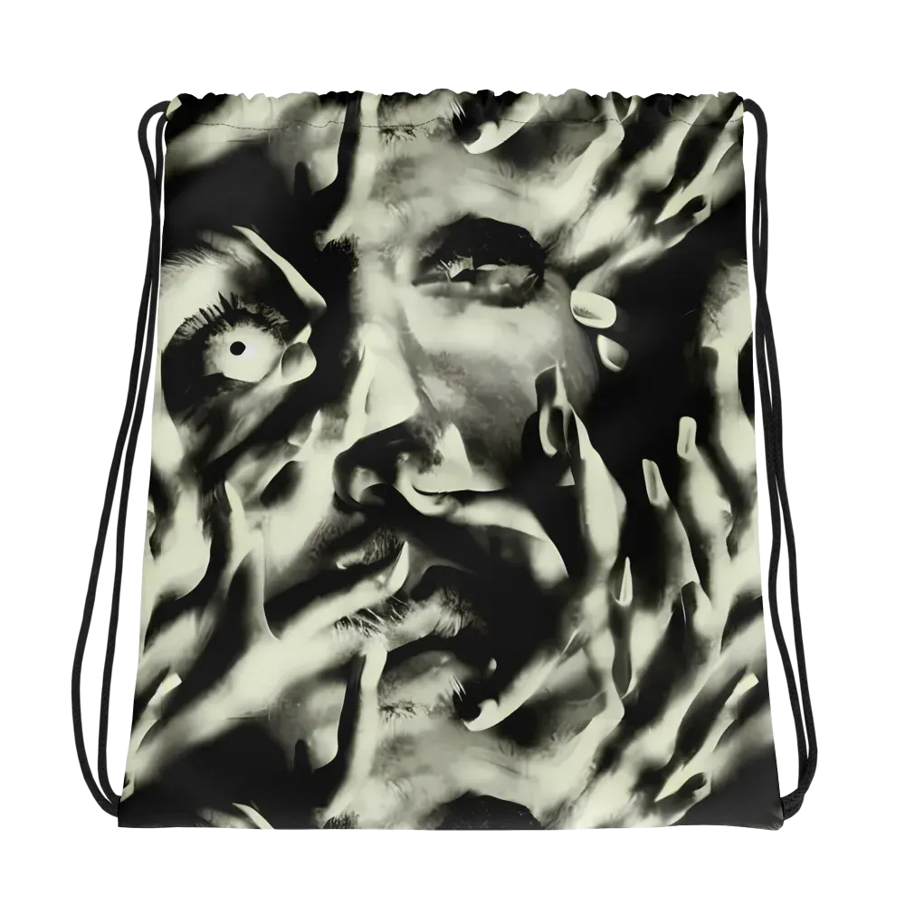 Shadowed Mystique on Drawstring Bag — Photo