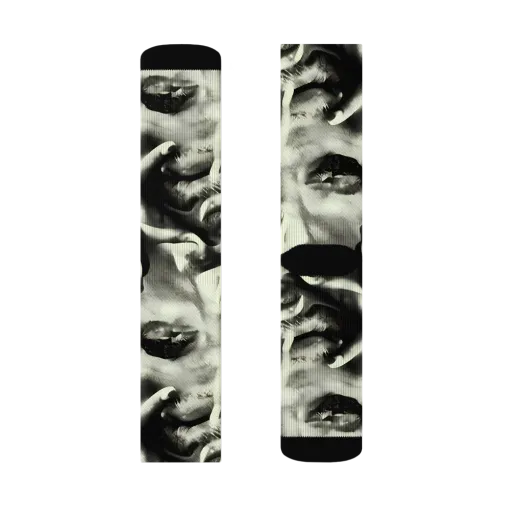 Shadowed Mystique on a Socks