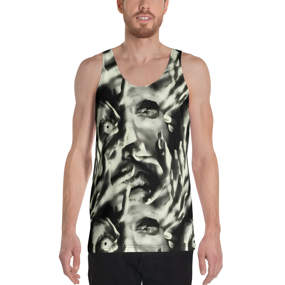 Shadowed Mystique on Men's Tank Top — Front