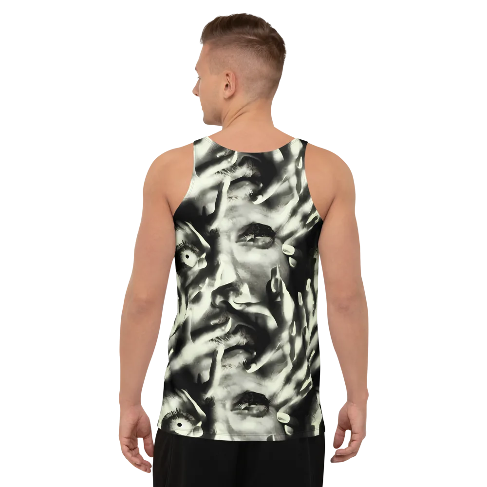 Shadowed Mystique on Men's Tank Top — Back