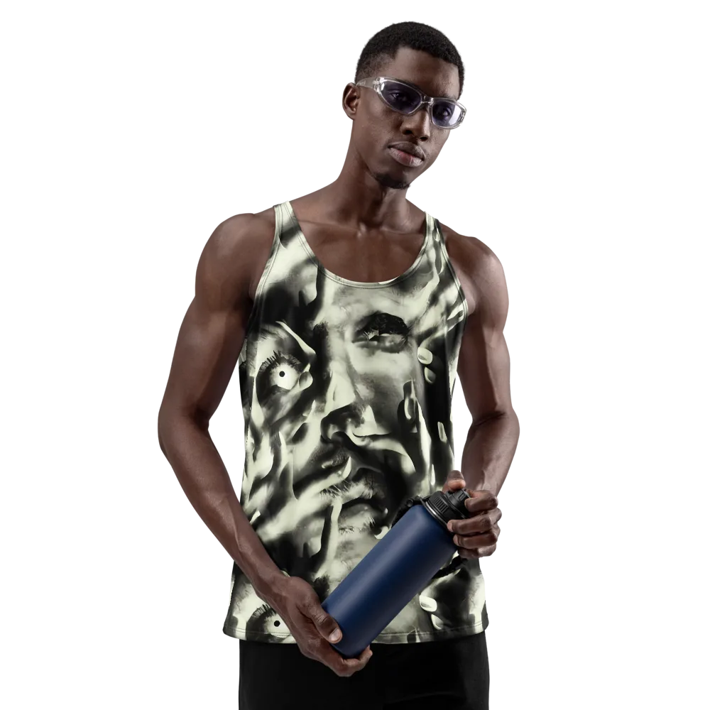 Shadowed Mystique on Men's Tank Top — Front