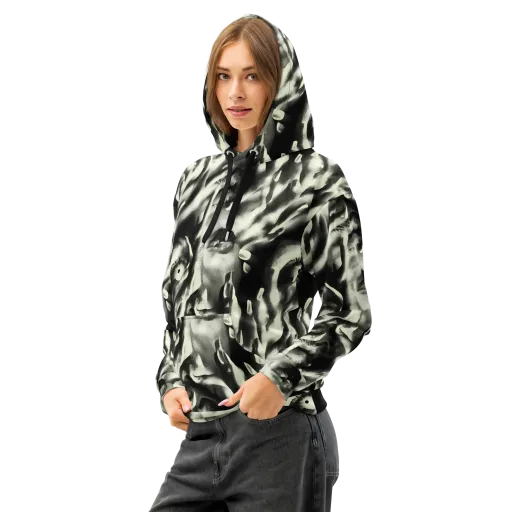 Shadowed Mystique on a Cotton Hoodie