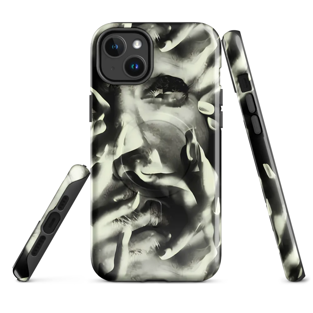 Shadowed Mystique on MagSafe Tough Case for iPhone® — Front