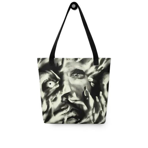 Shadowed Mystique on a Tote Bag