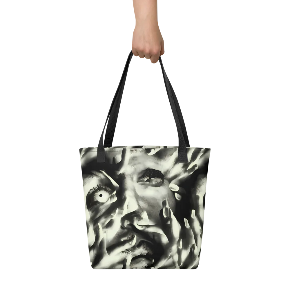 Shadowed Mystique on Tote Bag — Front