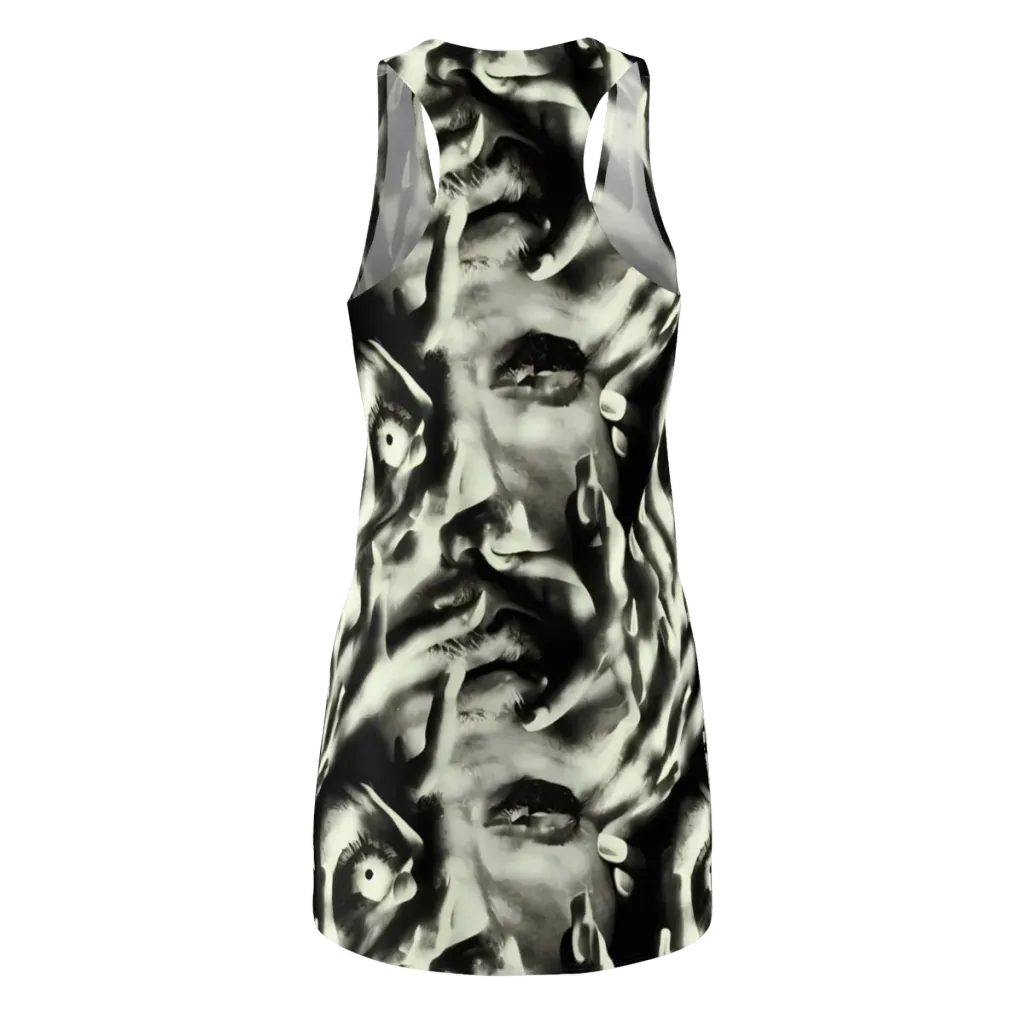 Shadowed Mystique on Racerback Dress — Back