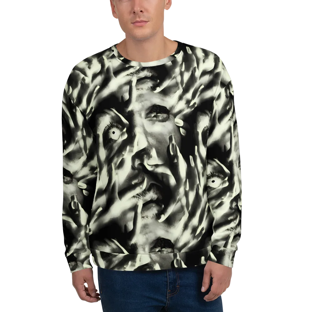 Shadowed Mystique on Sweatshirt — Front