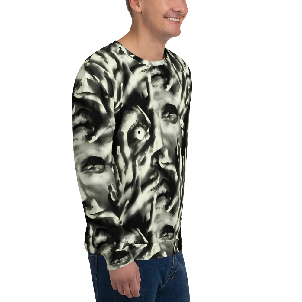 Shadowed Mystique on Sweatshirt — Right Front