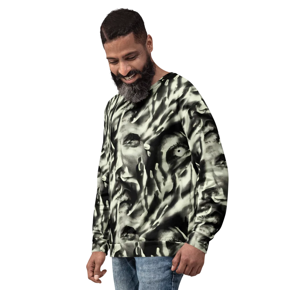 Shadowed Mystique on Sweatshirt — Left Front