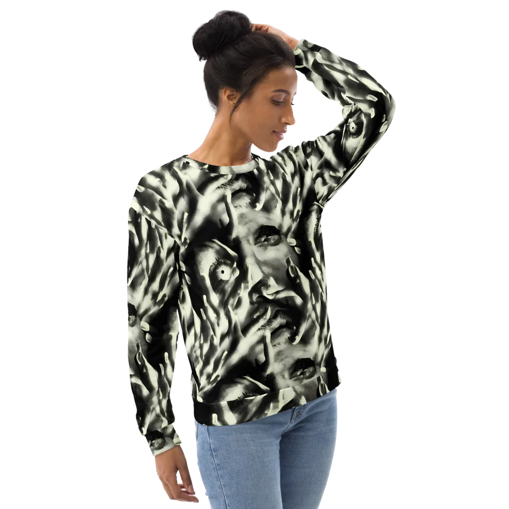 Shadowed Mystique on Sweatshirt — Right Front