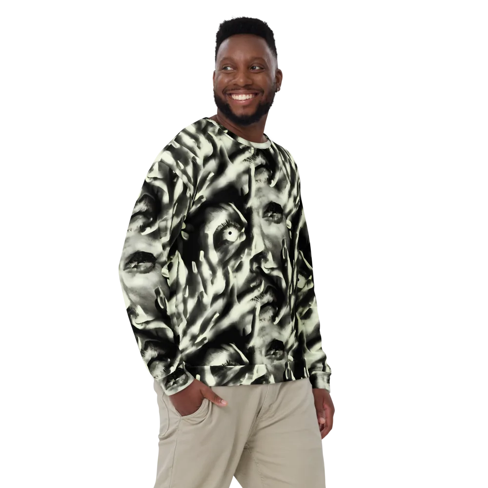 Shadowed Mystique on Sweatshirt — Front