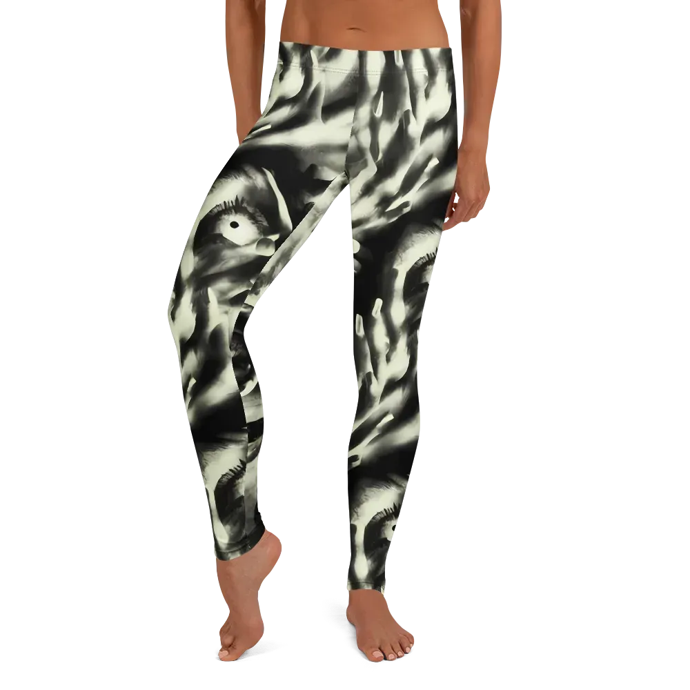 Shadowed Mystique on Leggings — Front