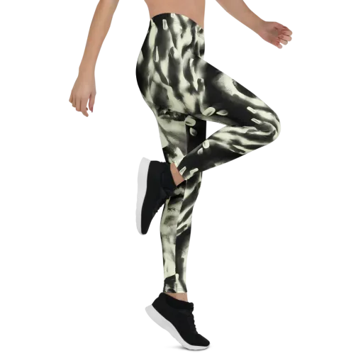 Shadowed Mystique on a Leggings