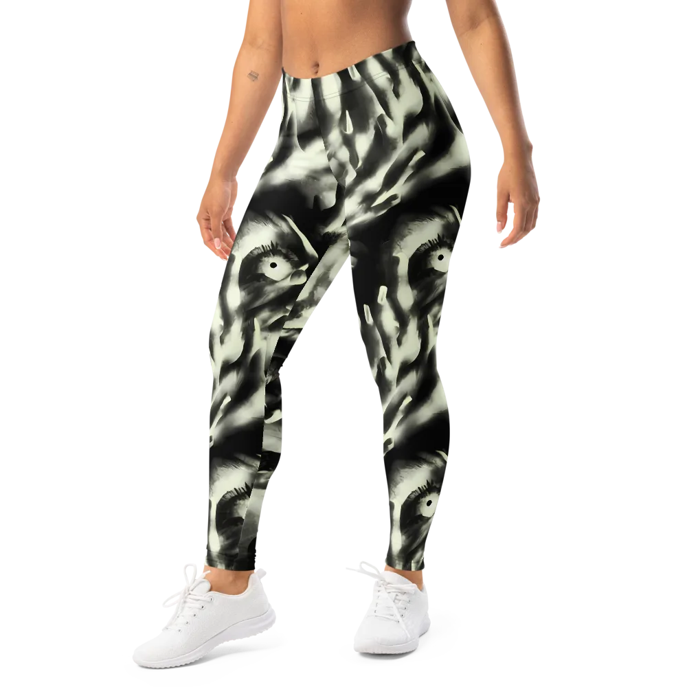Shadowed Mystique on Leggings — Left Front