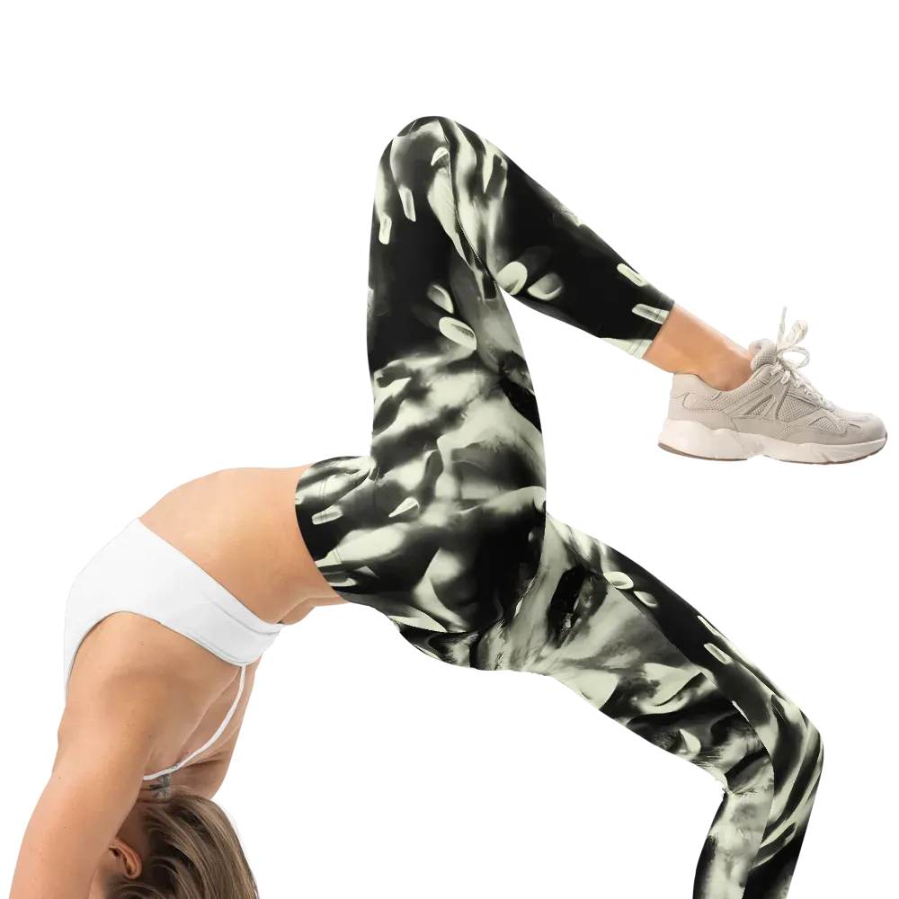Shadowed Mystique on Leggings — Right