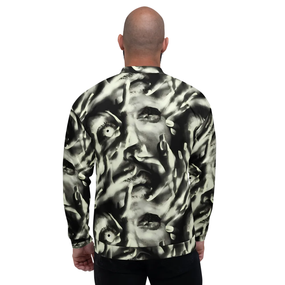Shadowed Mystique on Bomber Jacket — Back
