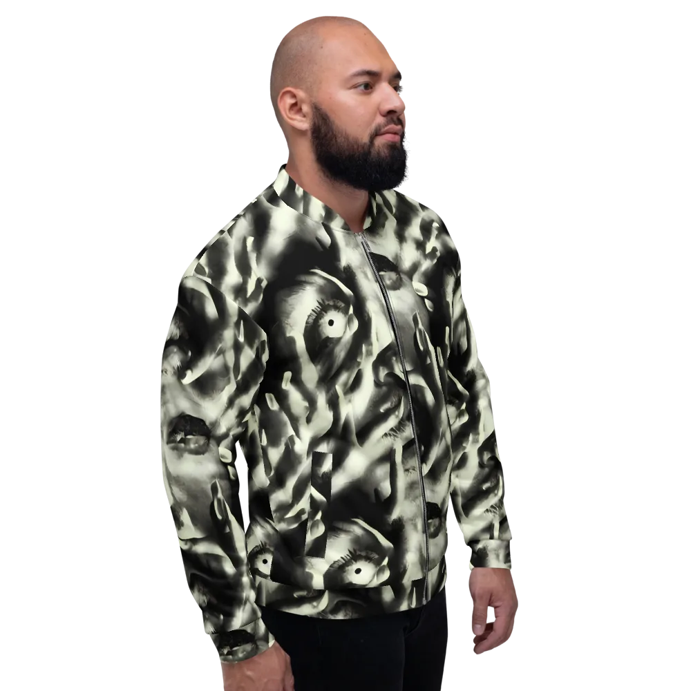 Shadowed Mystique on Bomber Jacket — Right