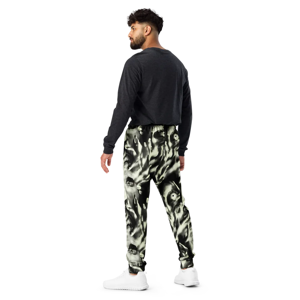 Shadowed Mystique on Men's Joggers — Back