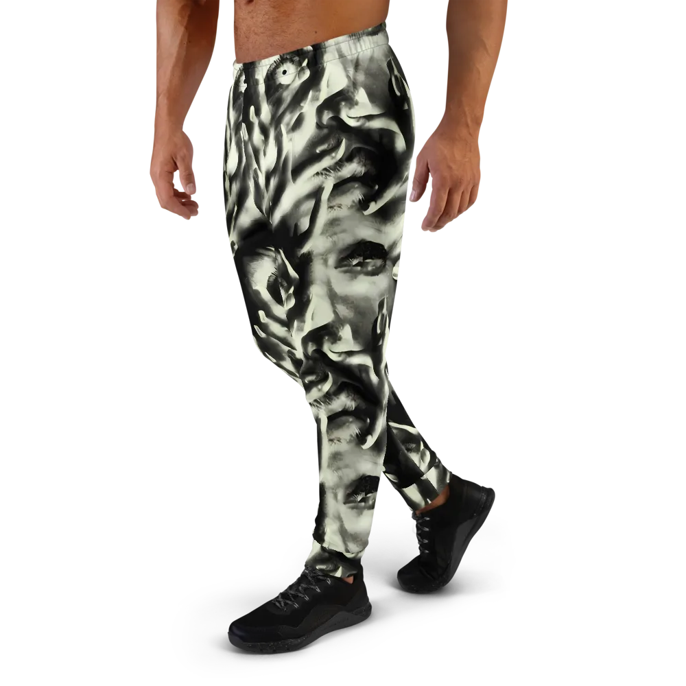 Shadowed Mystique on Men's Joggers — Left